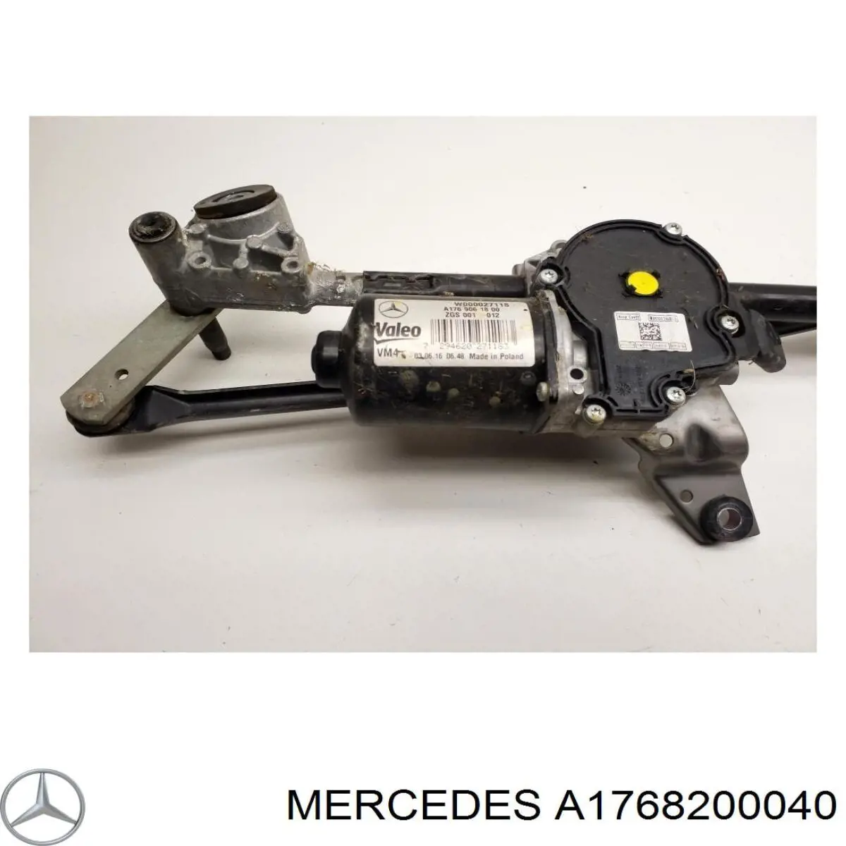 Trapézio de limpador pára-brisas Mercedes A1768200040 preço, a partir de 91,94 USD