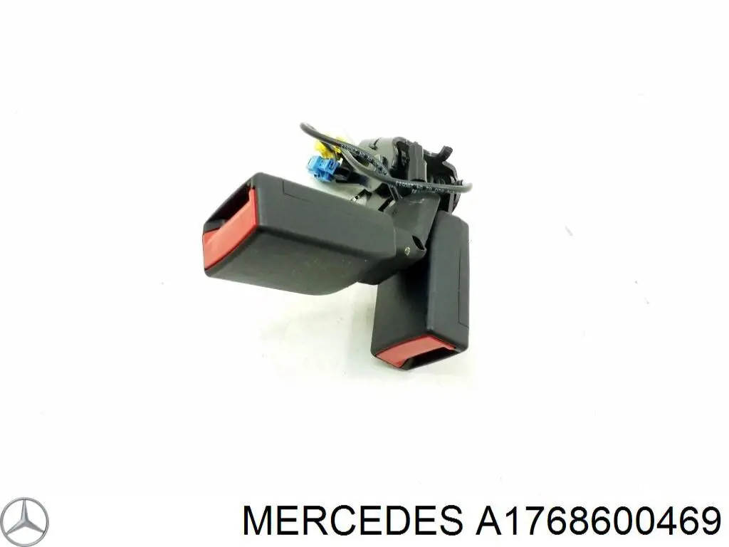 A1768600469 Mercedes Cinto de segurança traseiro direito