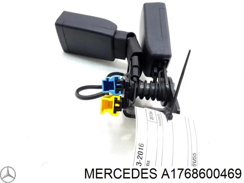 Cinto de segurança traseiro direito Mercedes A1768600469