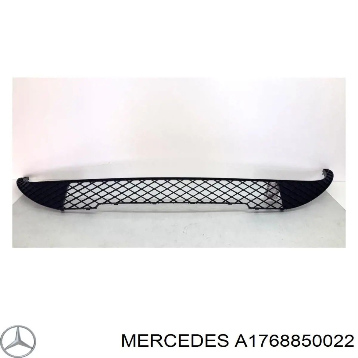 A1768850022 Mercedes Grelha central do pára-choque dianteiro