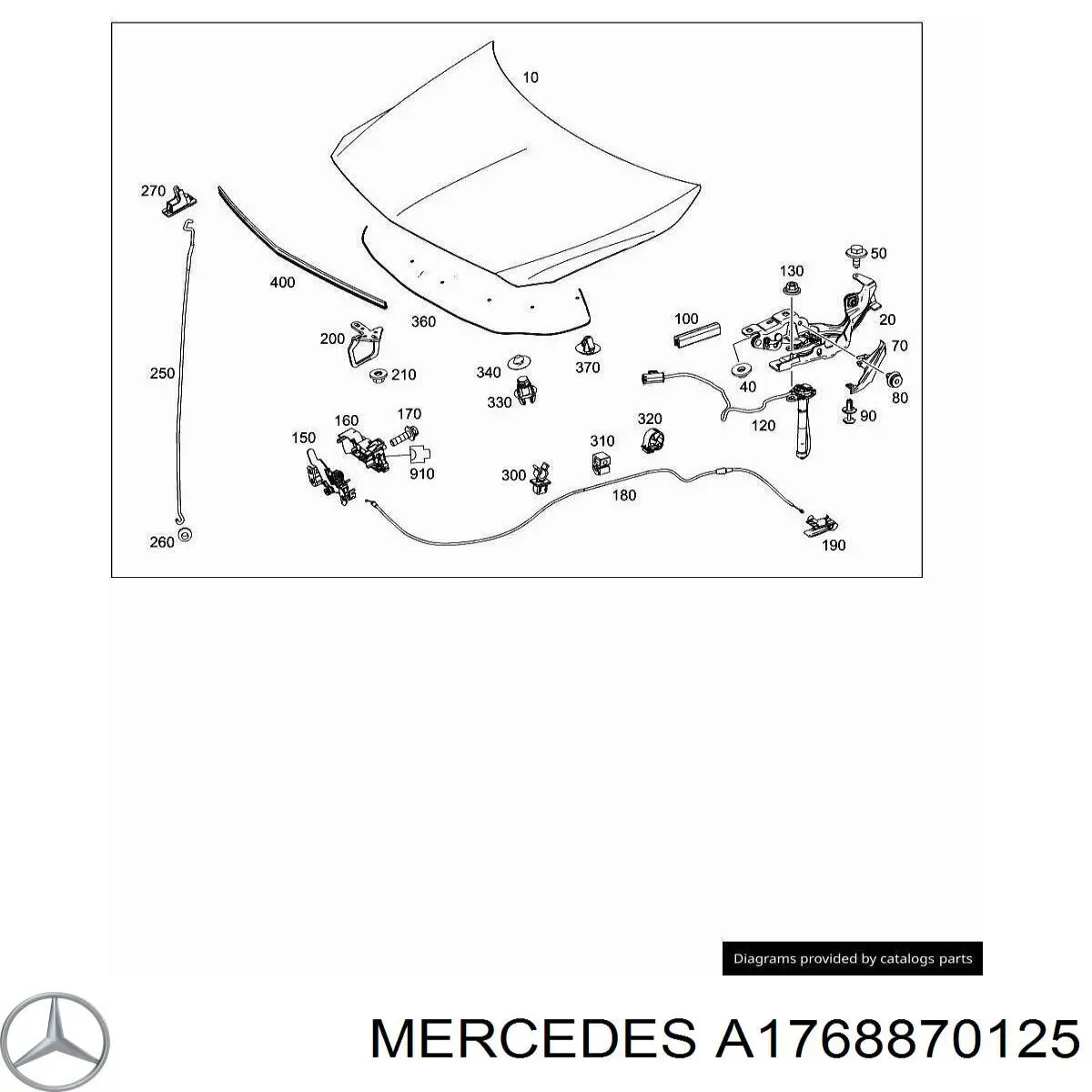  Mercedes A1768870125 preço, a partir de 6,59 USD