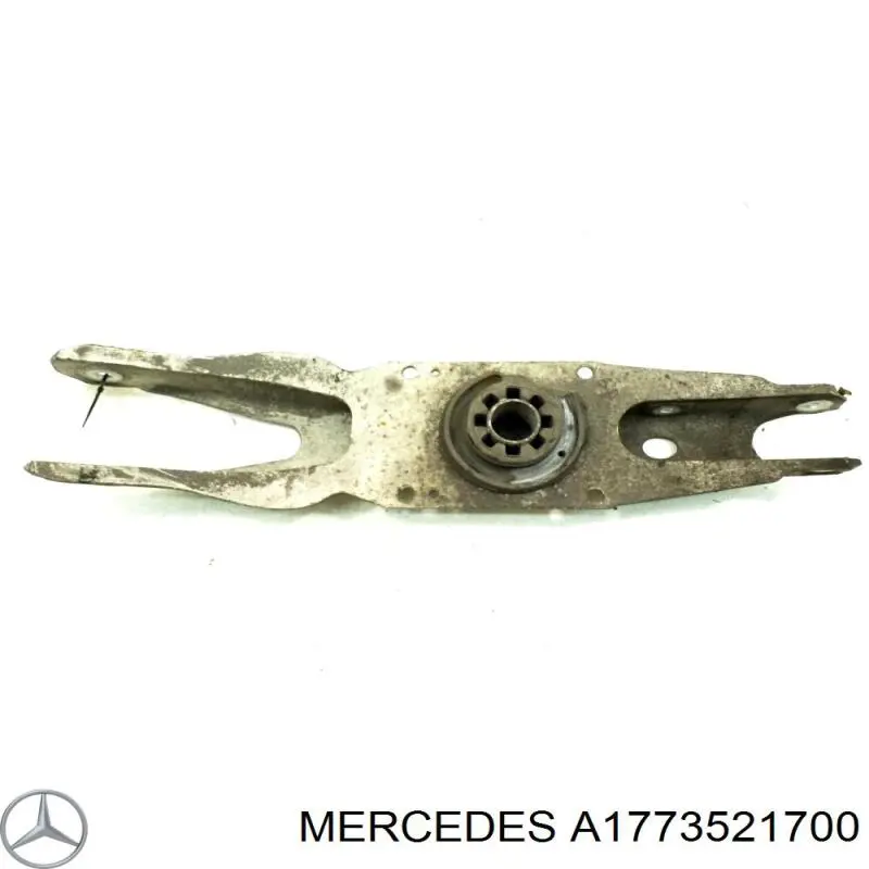 Compre A1773521700 Mercedes Braço oscilante inferior esquerdo de suspensão traseira/direita