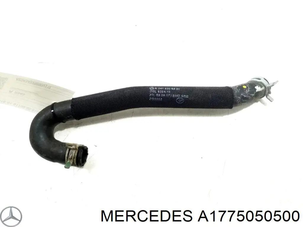 Conduto de ar (defletor) direito do radiador Mercedes A1775050500 preço, a partir de 36,07 USD