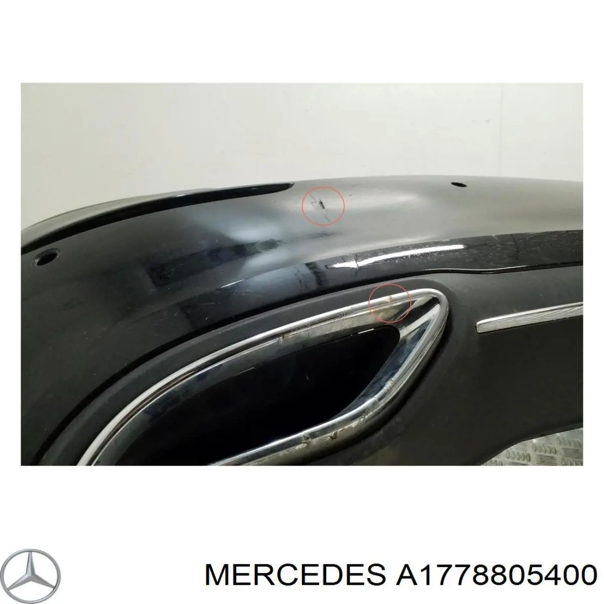 Pára-choque traseiro Mercedes A17788054009999 preço, a partir de 265,36 USD