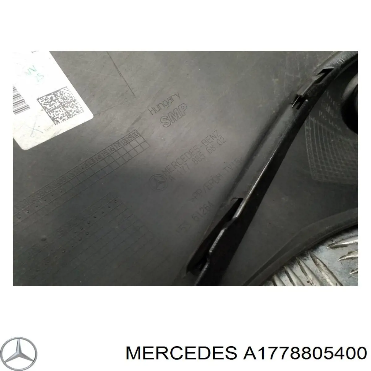 Pára-choque traseiro Mercedes A17788054009999