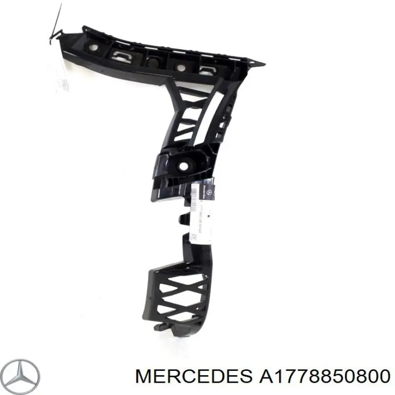 A1778850800 Mercedes Guia direita do pára-choque traseiro