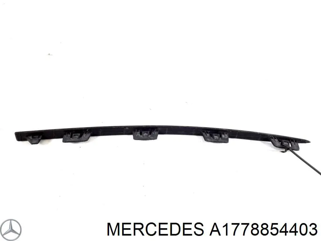 Placa sobreposta do pára-choque dianteiro Mercedes A1778854403 preço, a partir de 44,41 USD