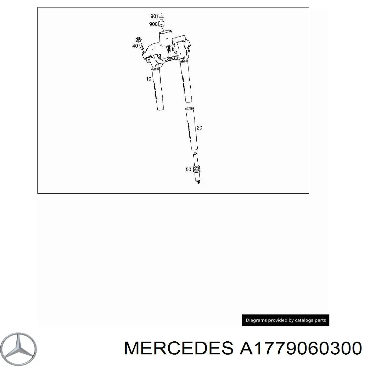 Bobina de ignição Mercedes 1779069500 preço, a partir de 223,81 USD
