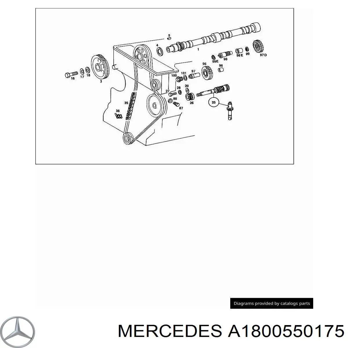 A1800550175 Mercedes 