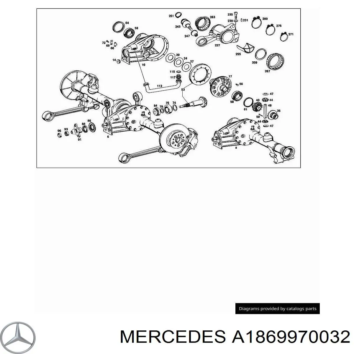 A0009905817 Mercedes 