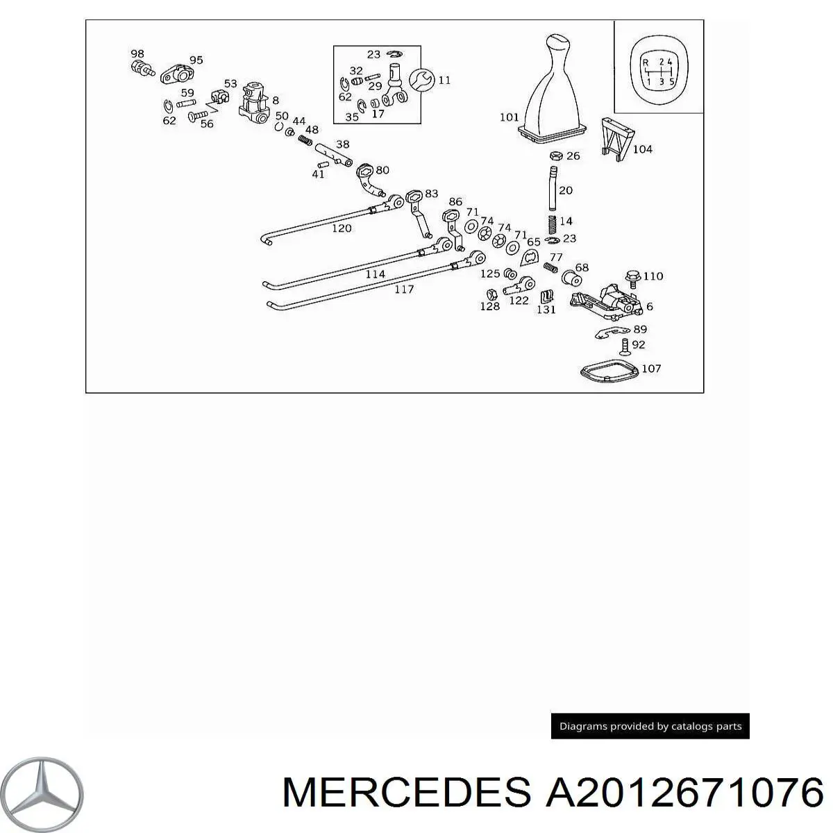 A2012671076 Mercedes 
