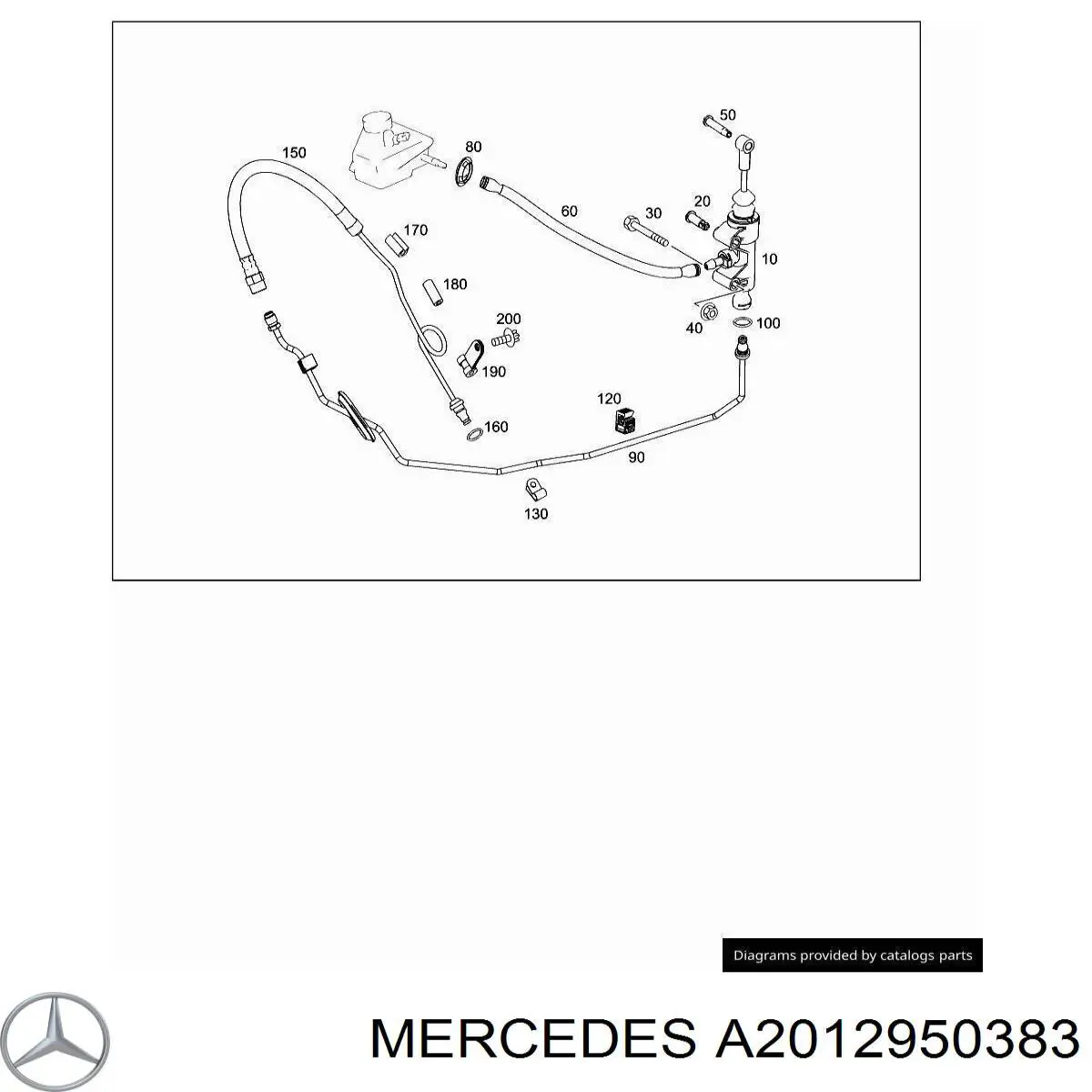 Compre A2012950383 Mercedes 