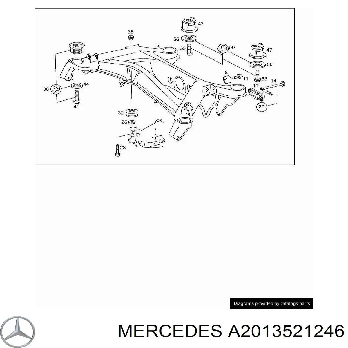  Mercedes A2013521246 preço, a partir de 36,72 USD