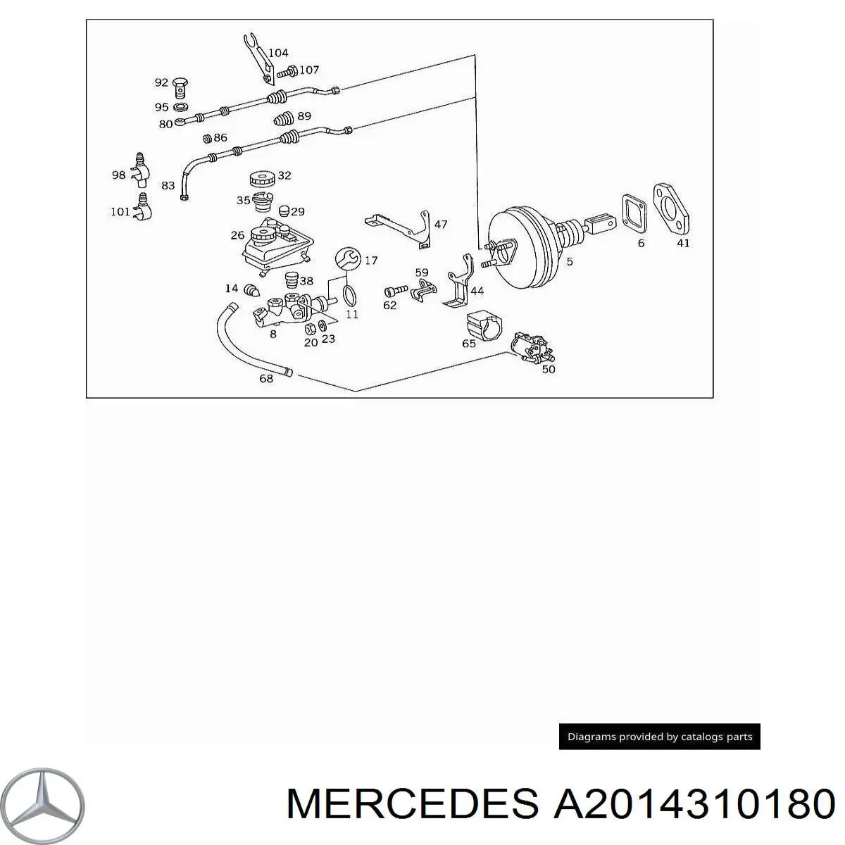 A2014310180 Mercedes 