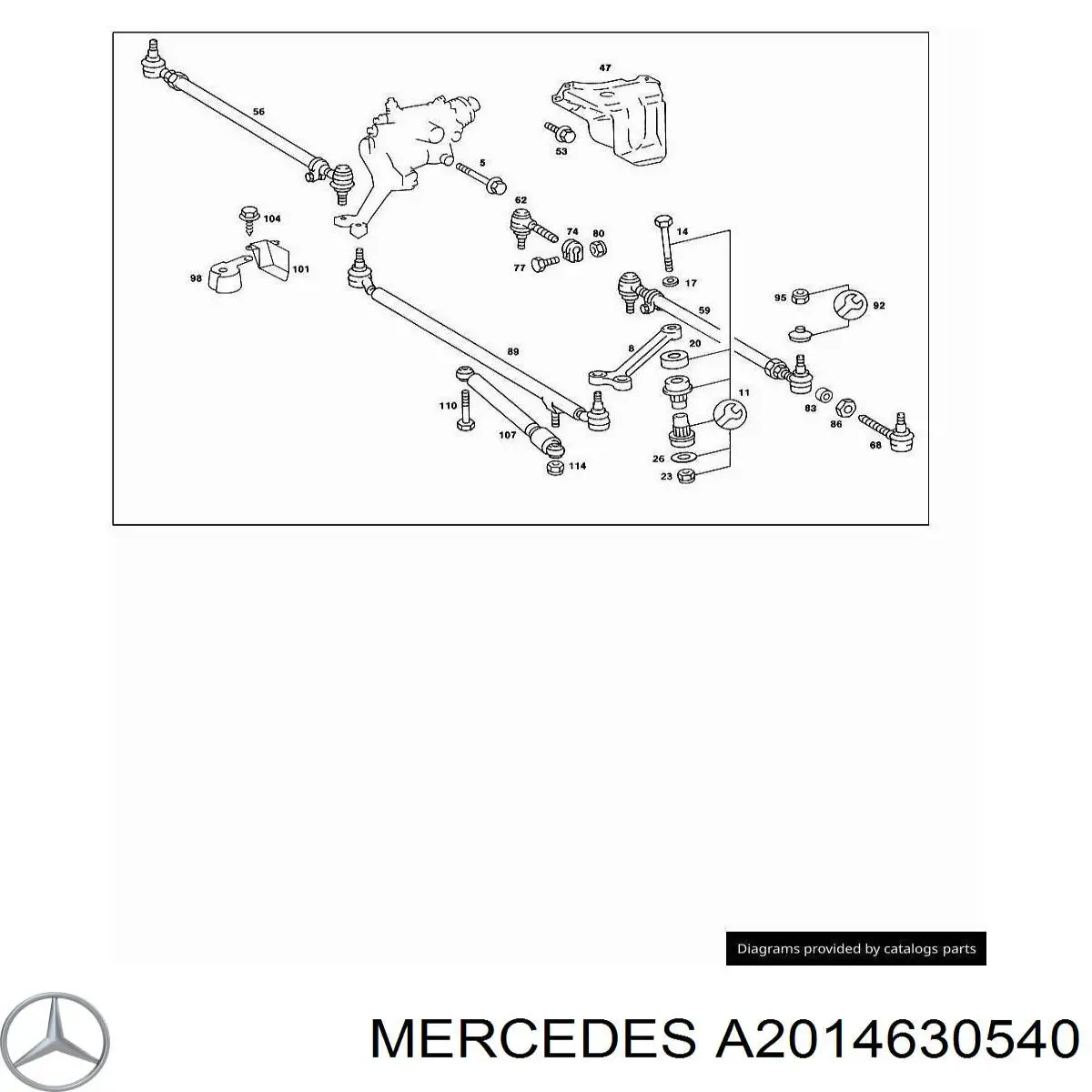  Mercedes A2014630540 preço, a partir de 19,97 USD