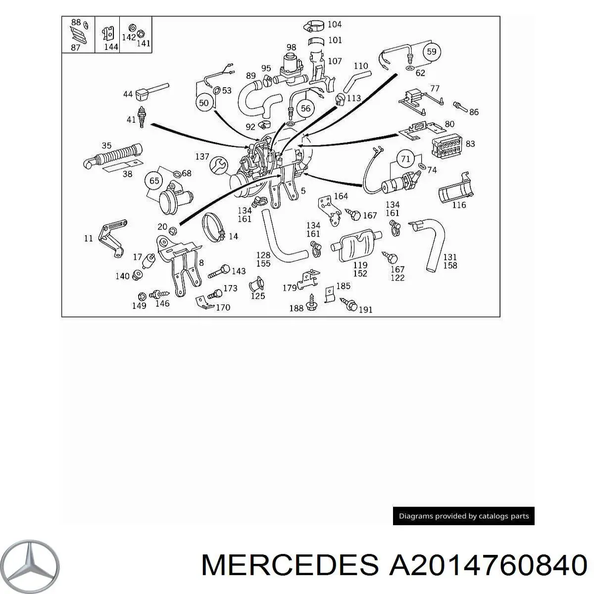 Compre A2014760840 Mercedes 
