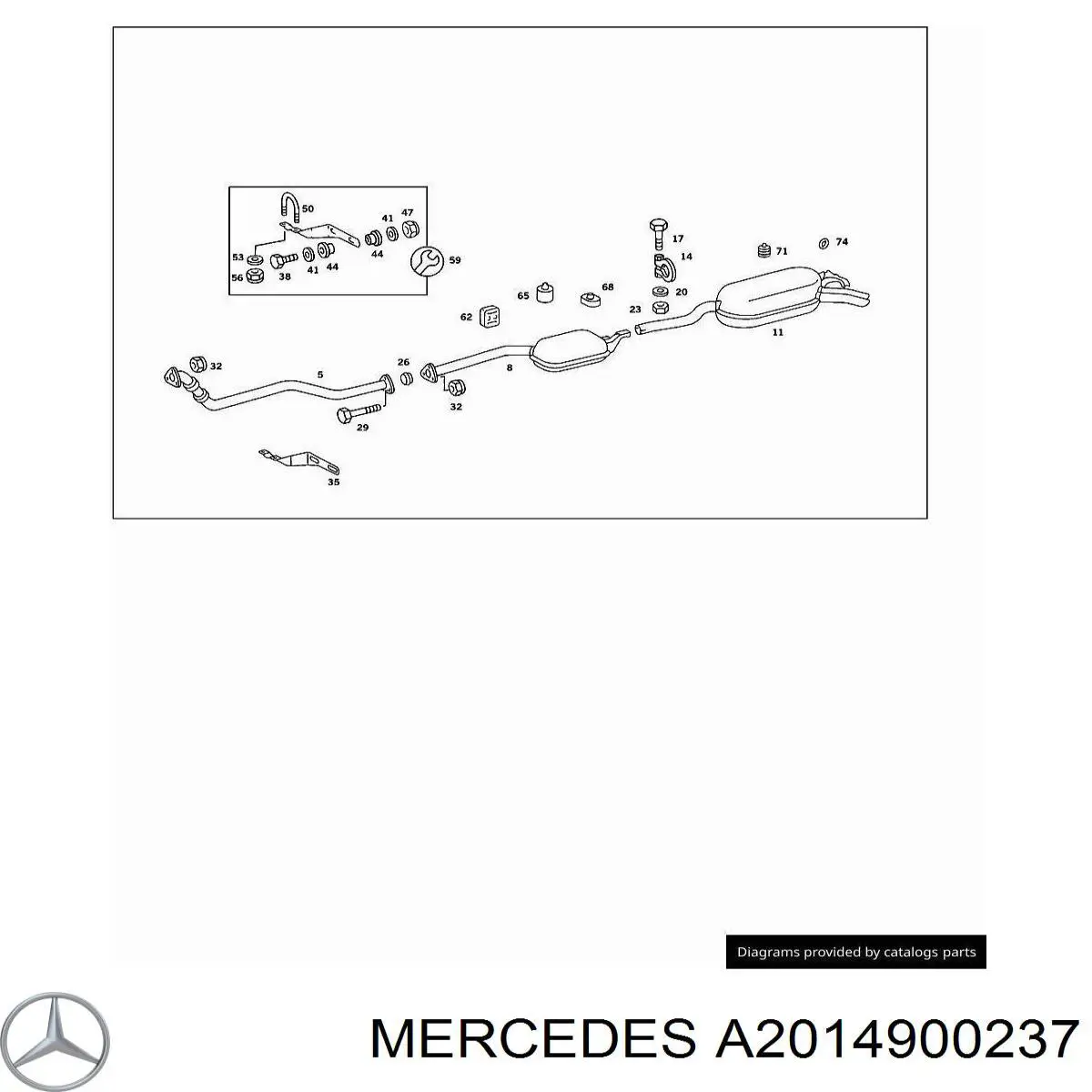  Mercedes A1264900637 preço, a partir de 42,51 USD
