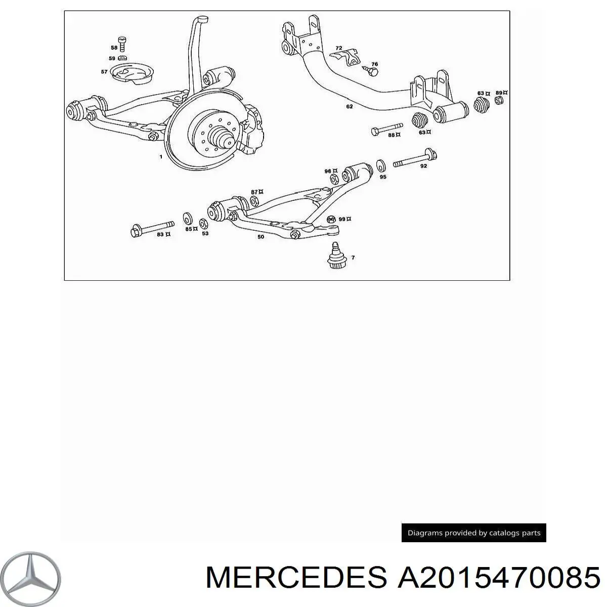  Mercedes A2015470085 preço, a partir de  
