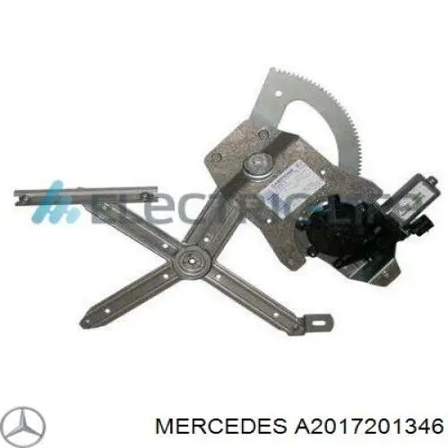 Compre A2017201346 Mercedes Mecanismo de acionamento de vidro da porta dianteira esquerda