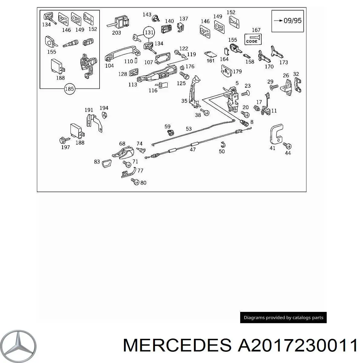 A2017230011 Mercedes 