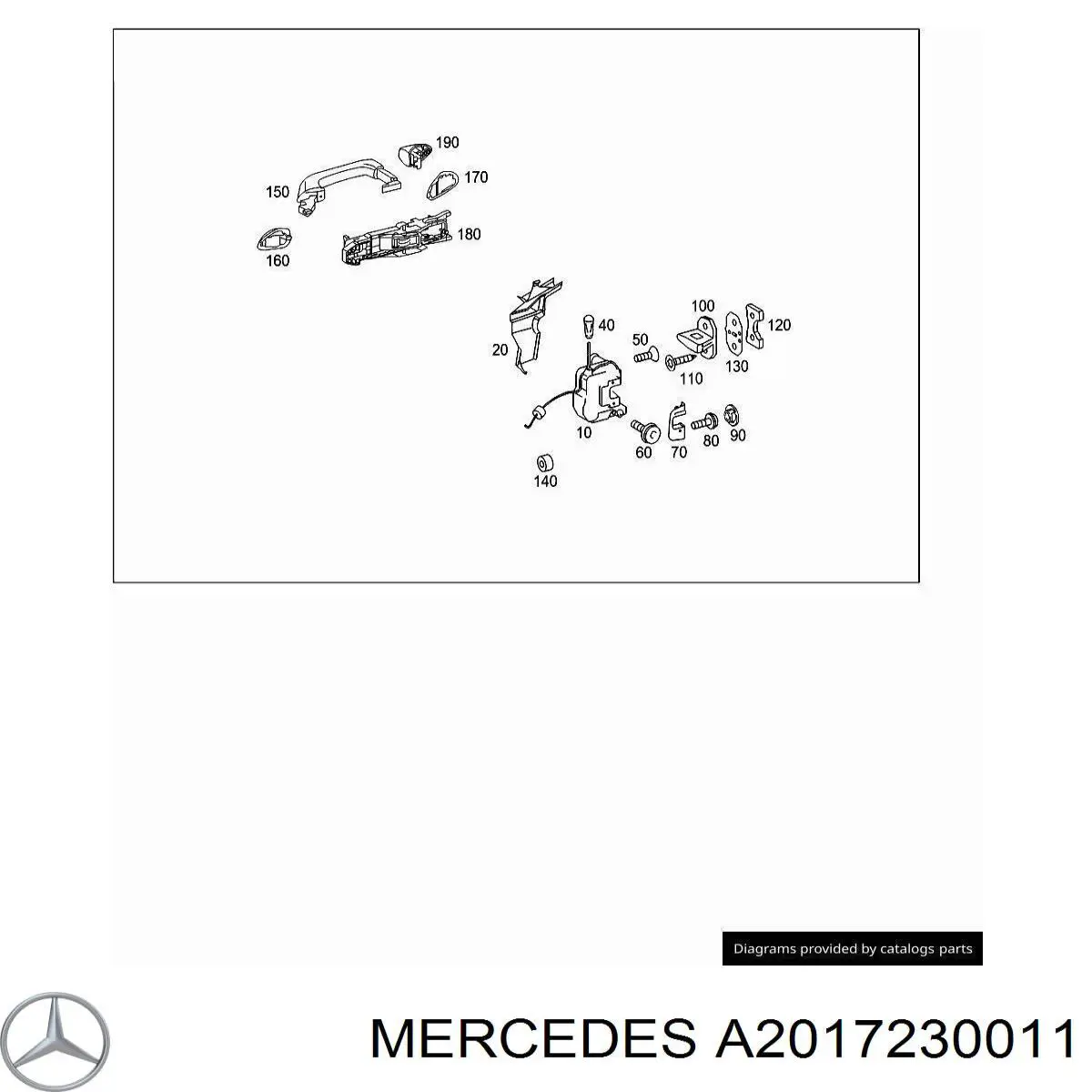  Mercedes A2017230011 preço, a partir de 10,79 USD
