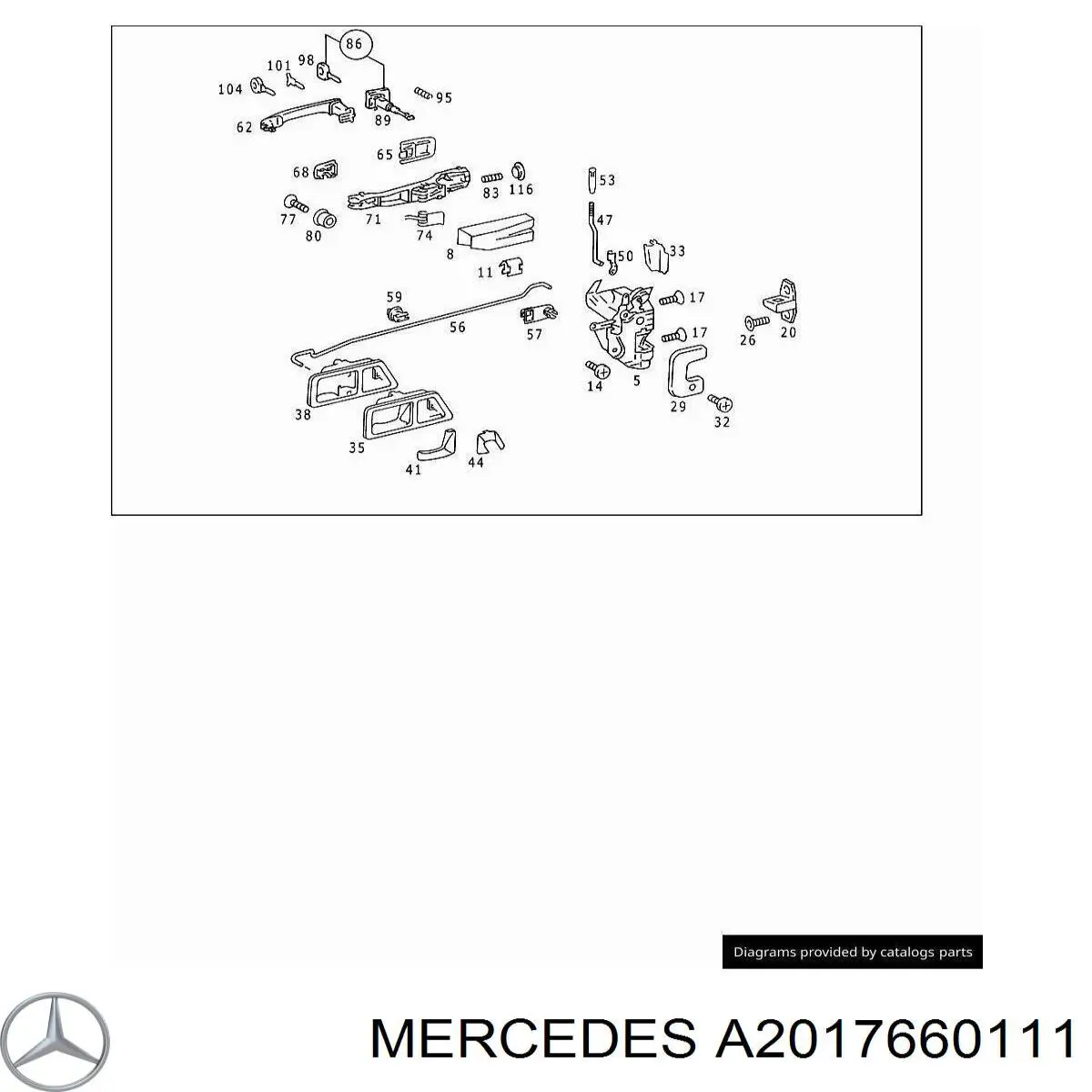 A2017660111 Mercedes 