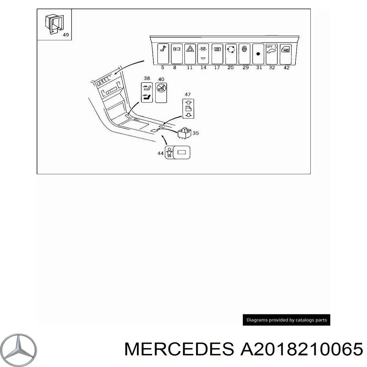 A2018210065 Mercedes 
