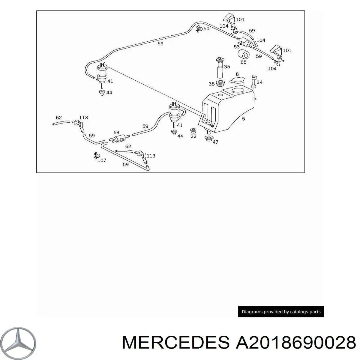 A2018690028 Mercedes 