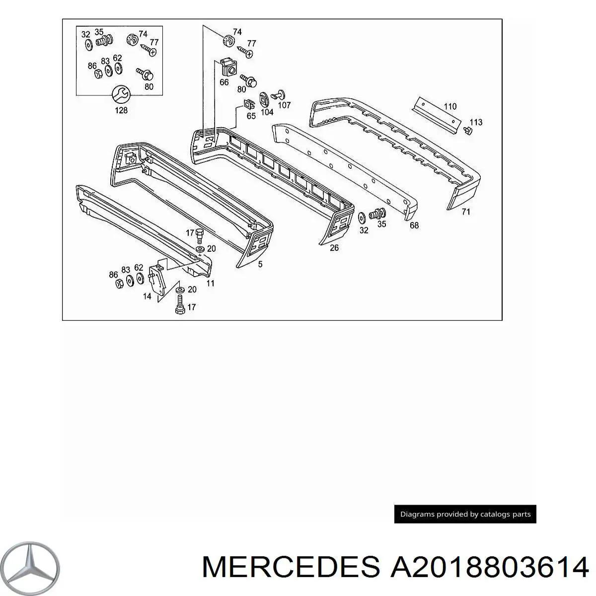 A2018804214 Mercedes 
