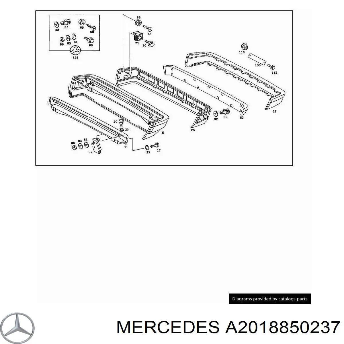A2018850237 Mercedes 