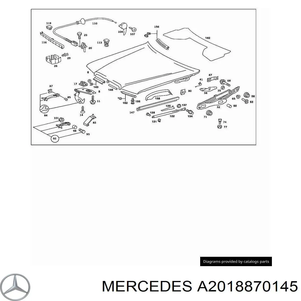 A2018870145 Mercedes 