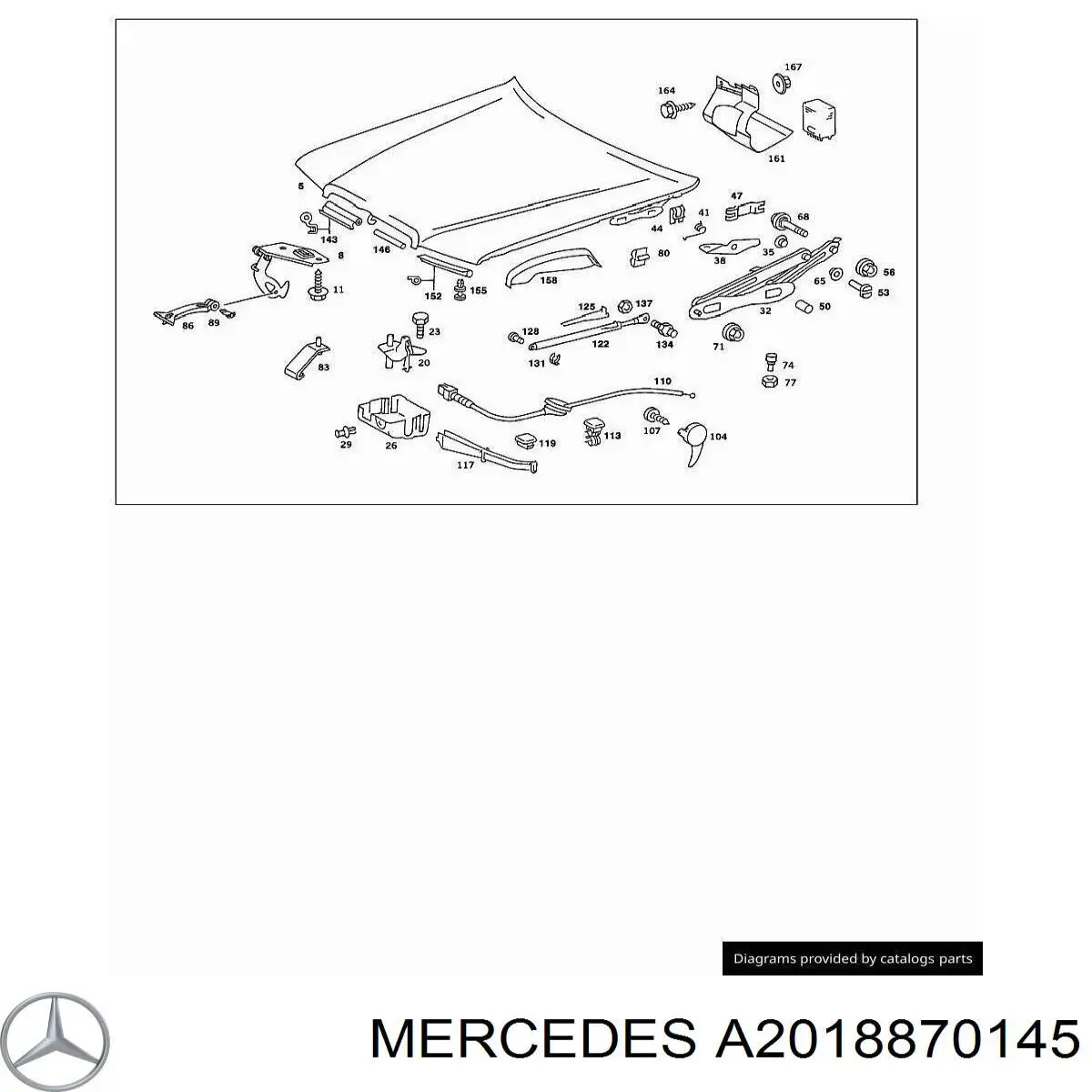  Mercedes A2018870145 preço, a partir de 37,62 USD