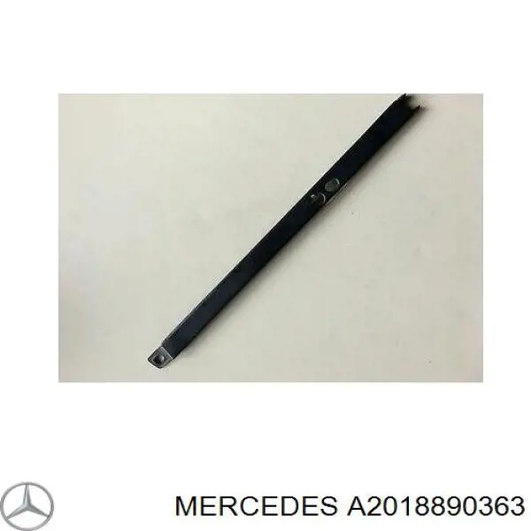 Ripa (placa sobreposta) da luz esquerda Mercedes A2018890363 preço, a partir de  