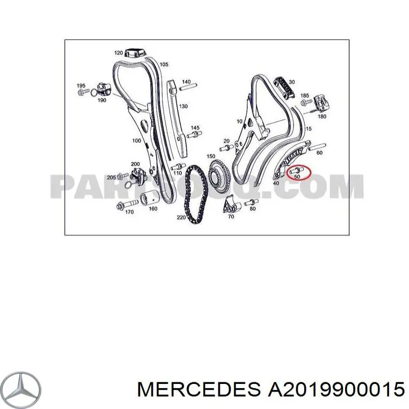 A2019900015 Mercedes 