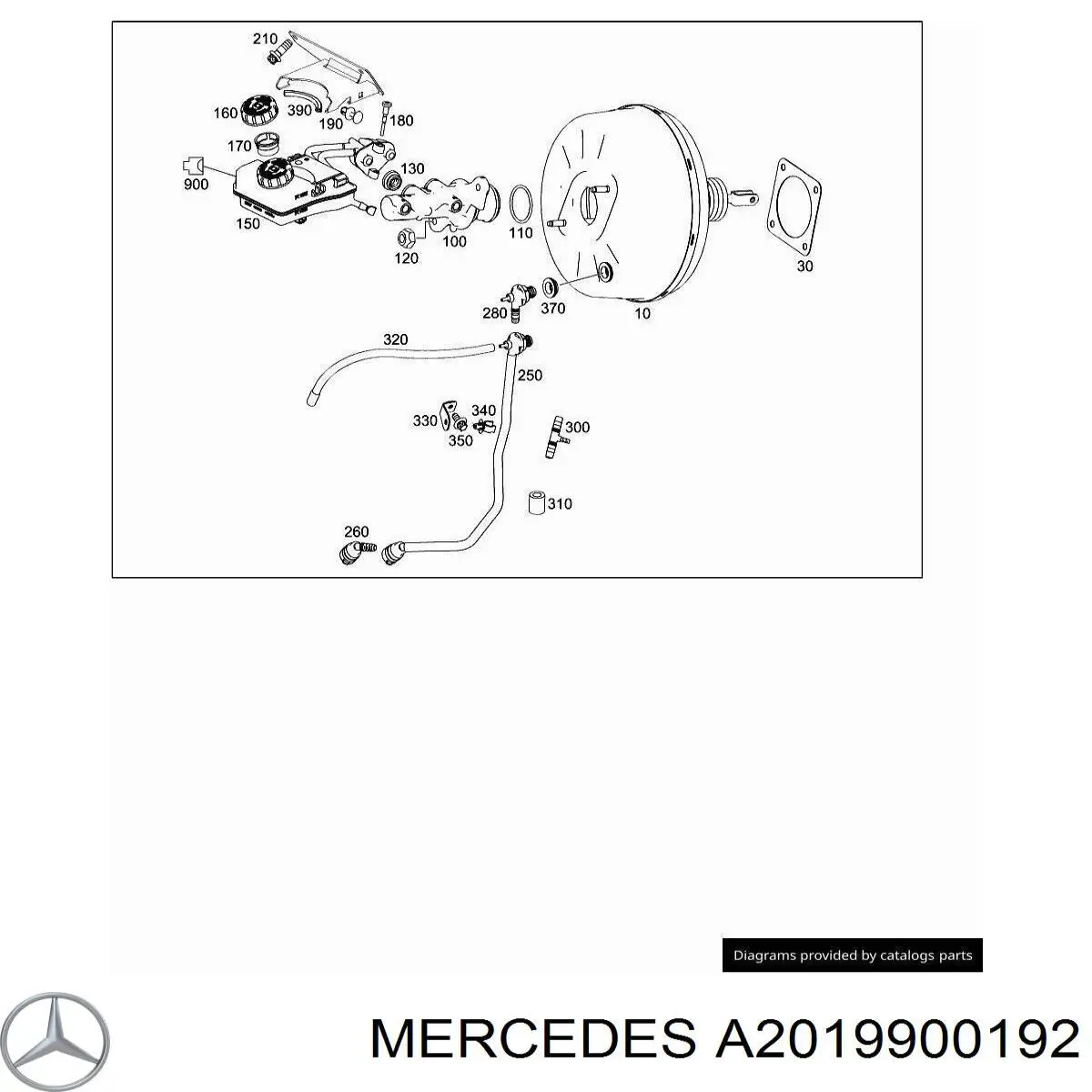 Compre A2019900192 Mercedes Cápsula (prendedor) de fixação de revestimento da porta