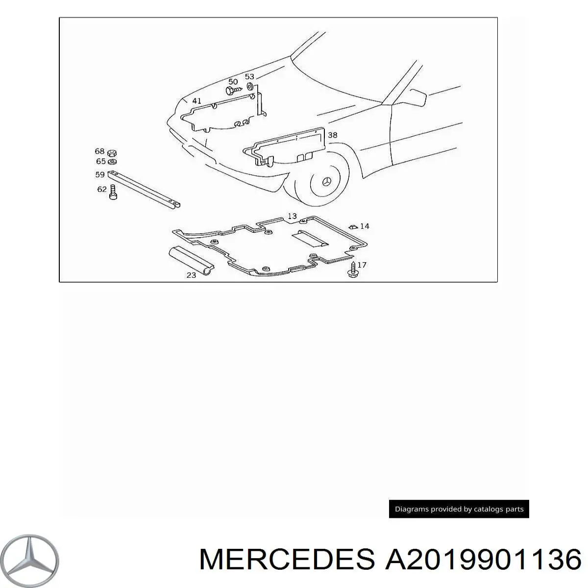 A2019901136 Mercedes 