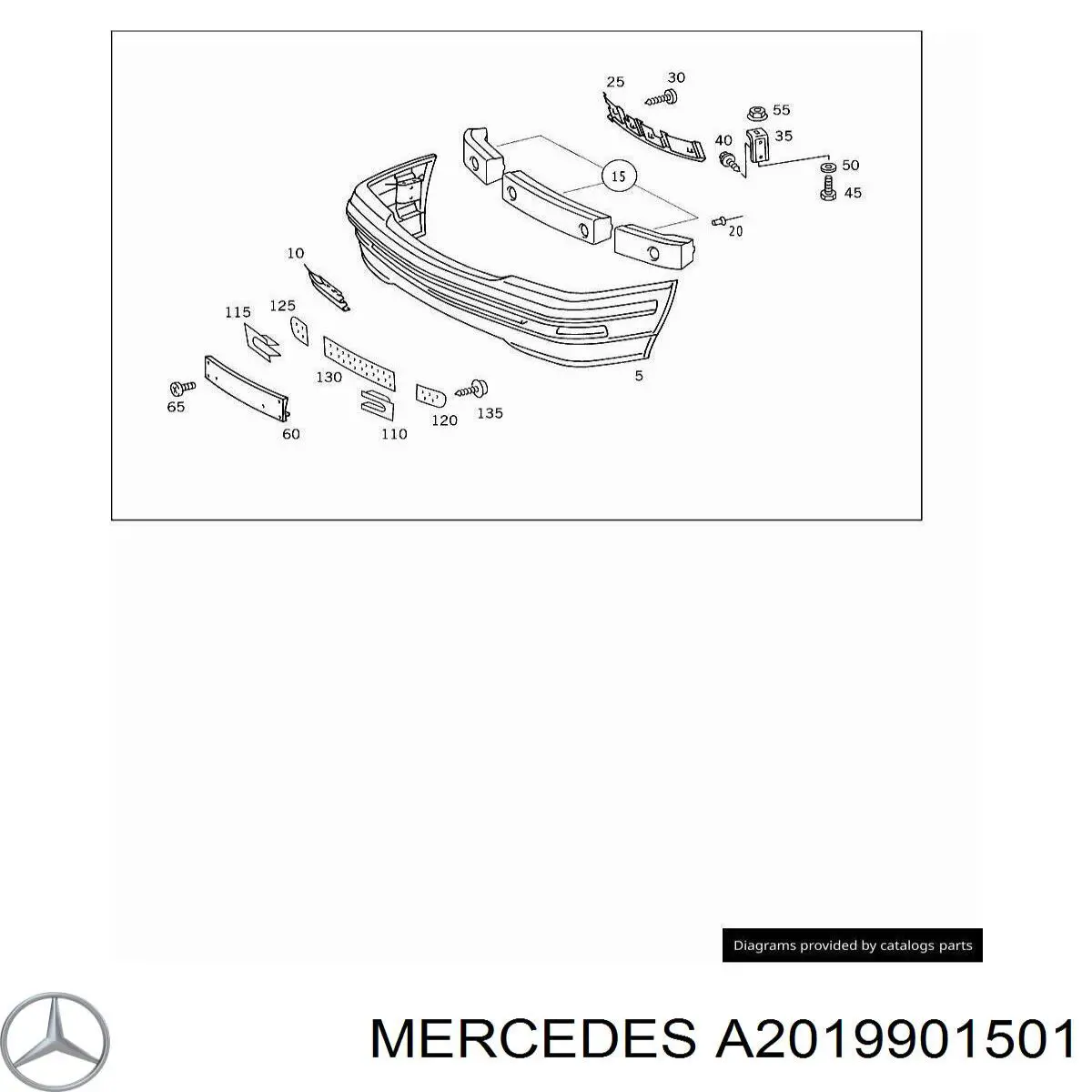 A2019901501 Mercedes 