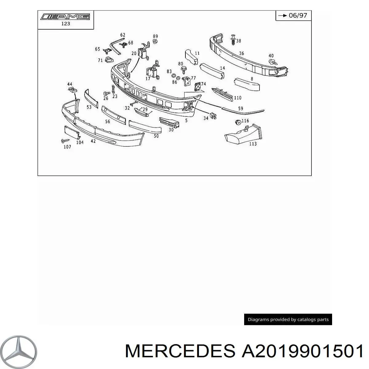 Compre A2019901501 Mercedes 