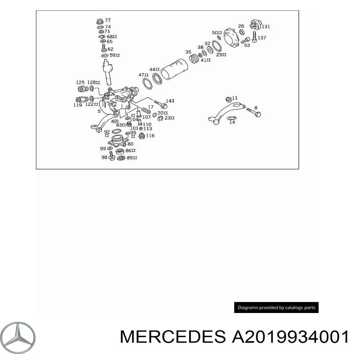 A2019934001 Mercedes 
