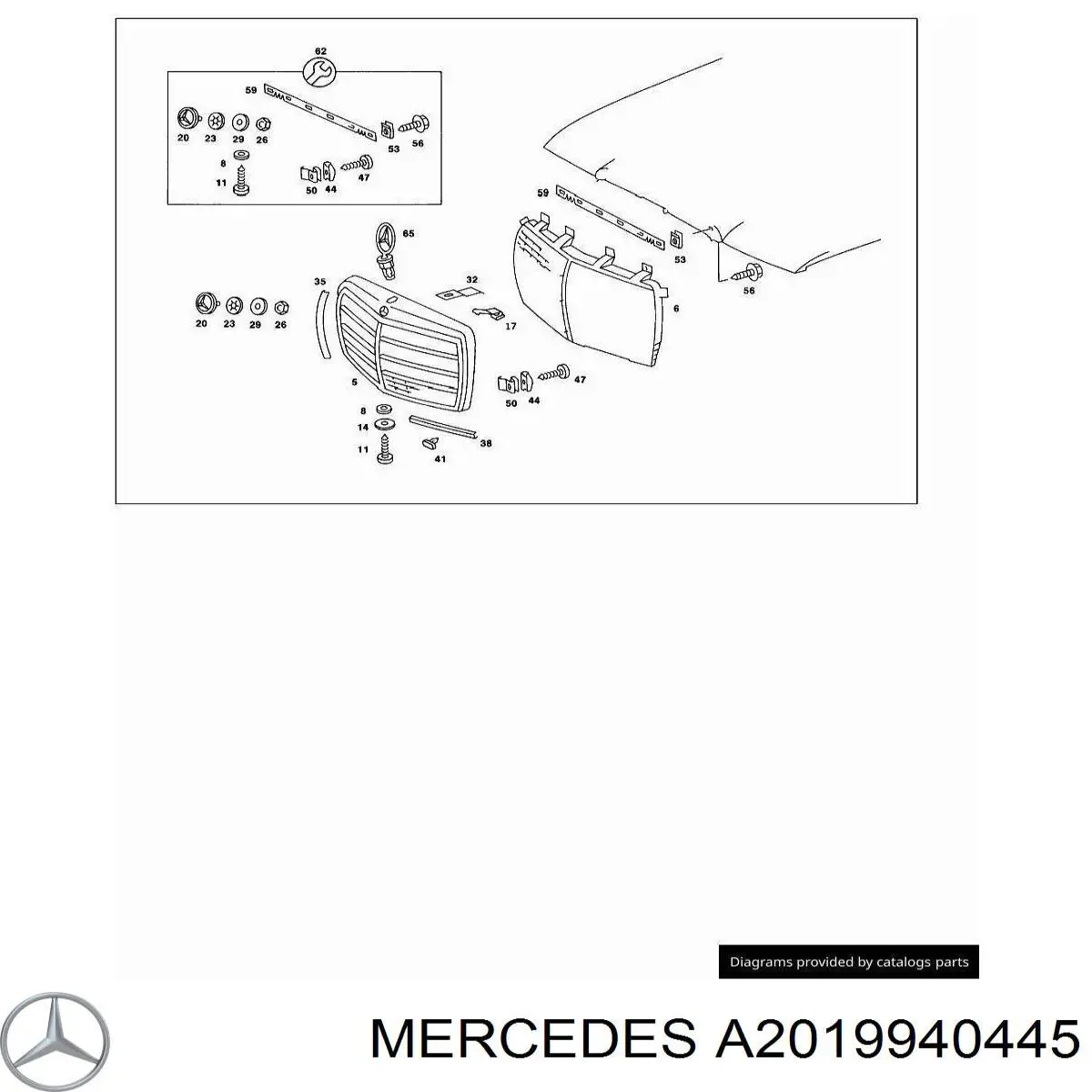  Mercedes A2019940445 preço, a partir de 0,52 USD