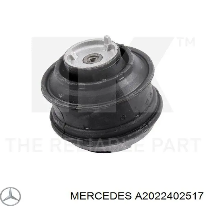 Coxim (suporte) esquerdo de motor Mercedes A2022402517 preço, a partir de 45,36 USD