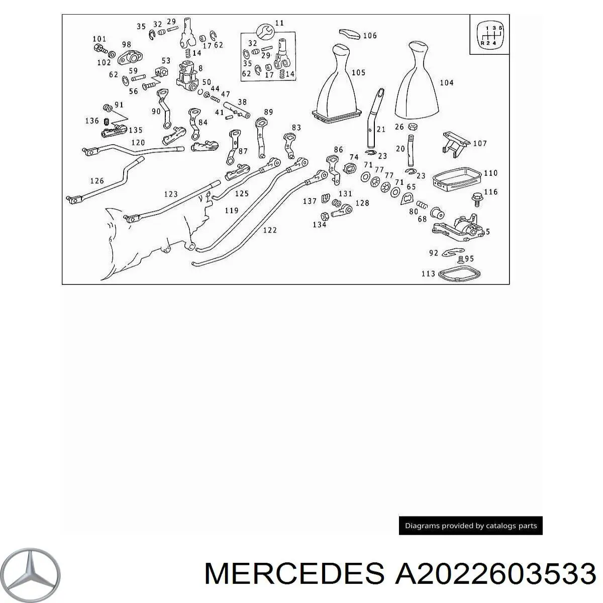 A2022603533 Mercedes 