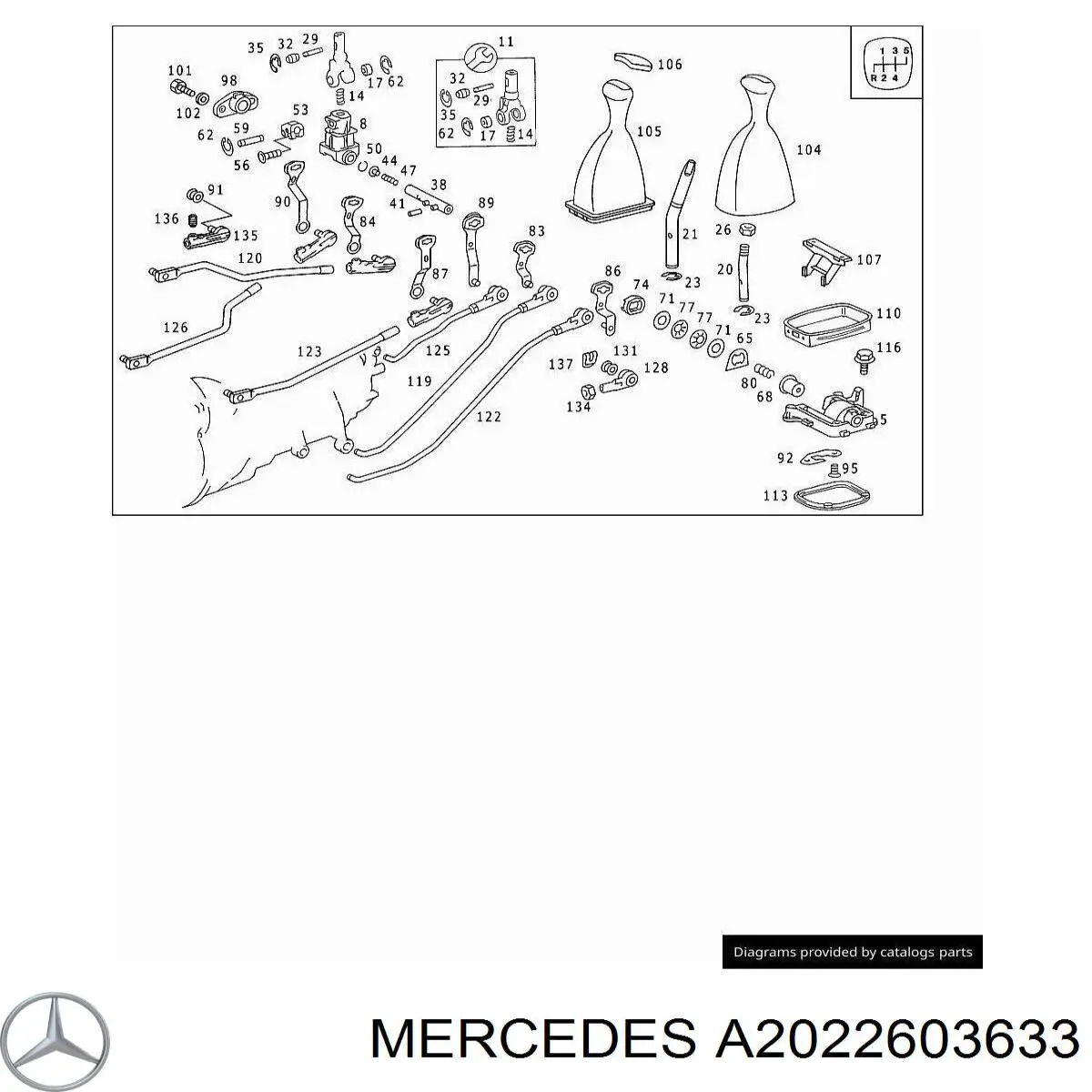 A2022603633 Mercedes 
