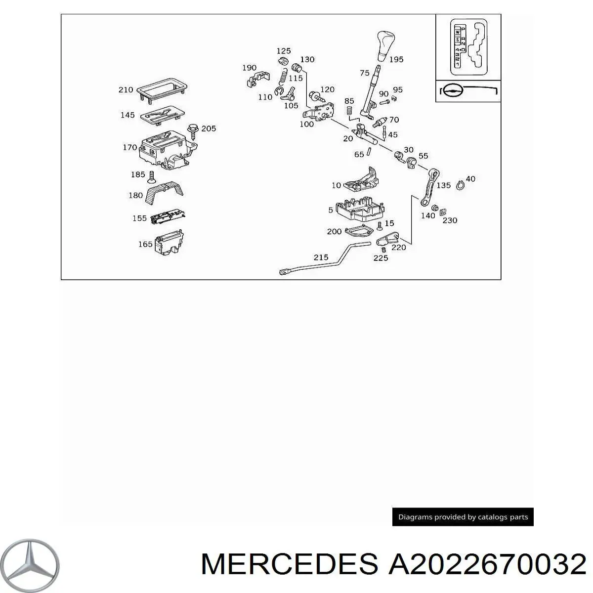 Compre A2022670032 Mercedes 