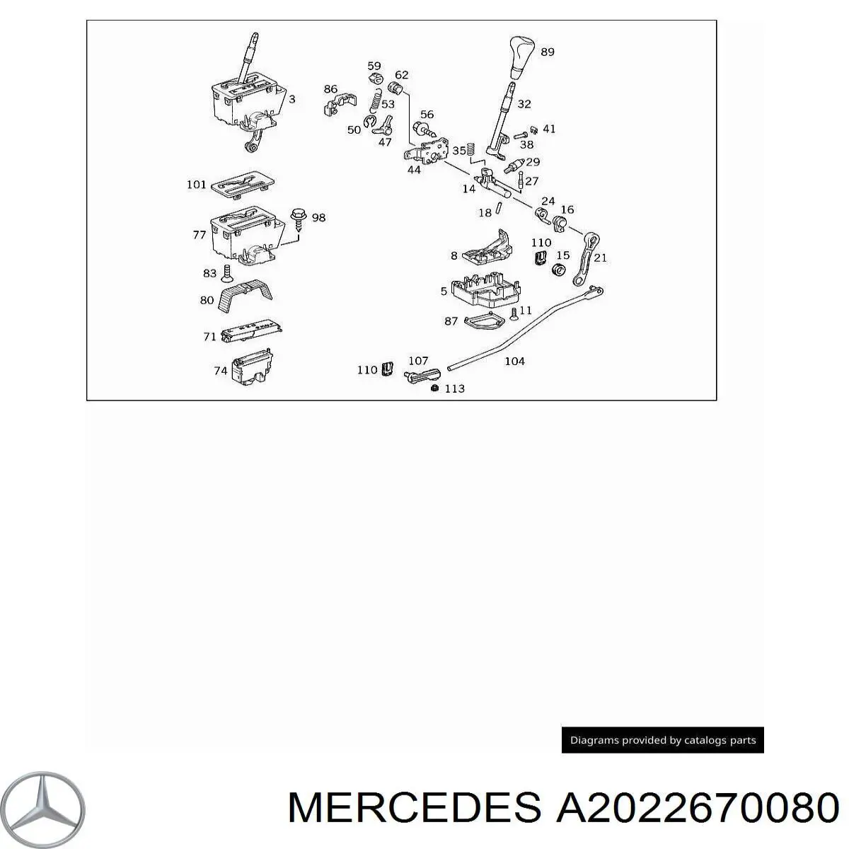 A2022670180 Mercedes 