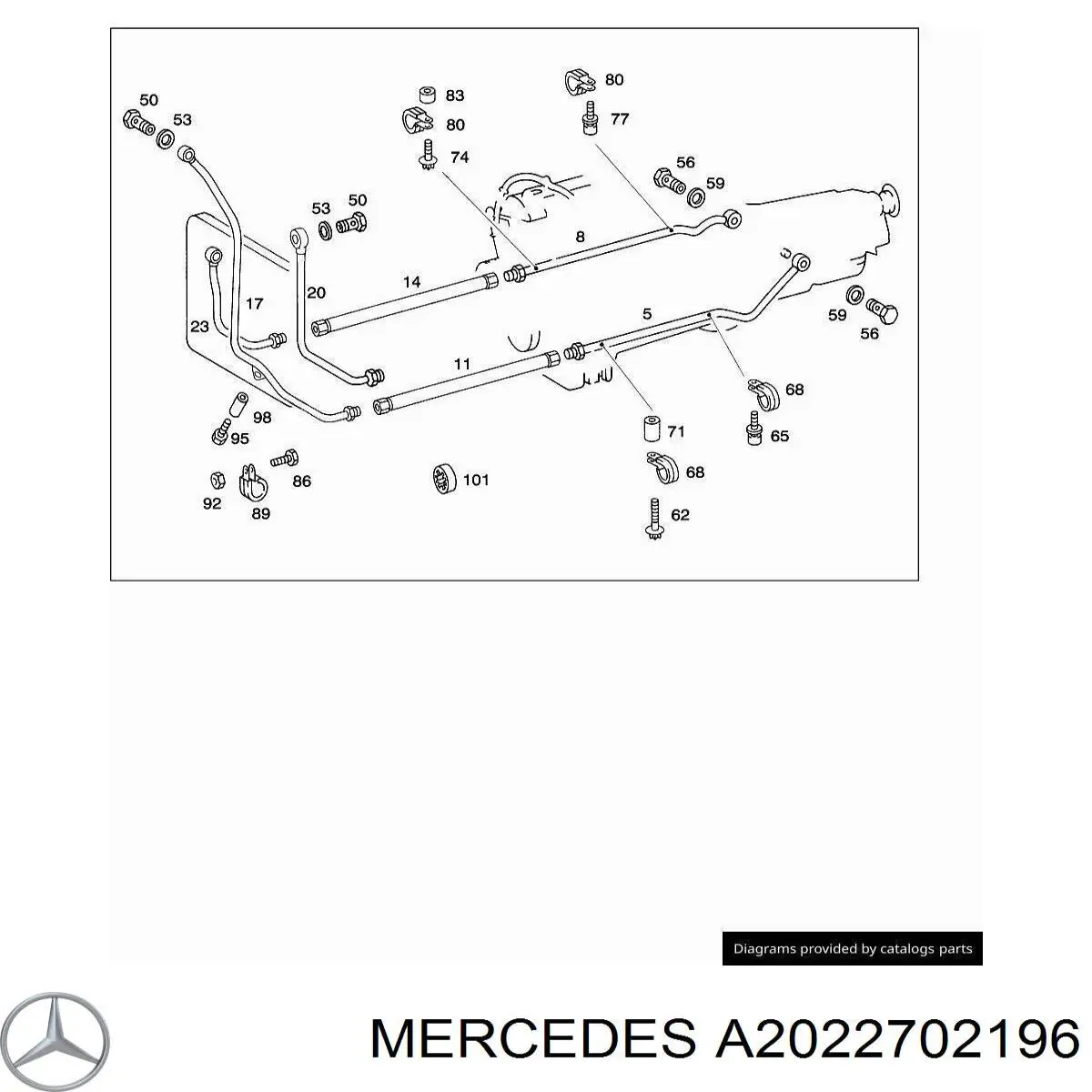 A2022702196 Mercedes 