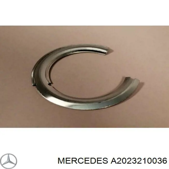 A2023210036 Mercedes Espaçador (anel de borracha) da mola dianteira inferior