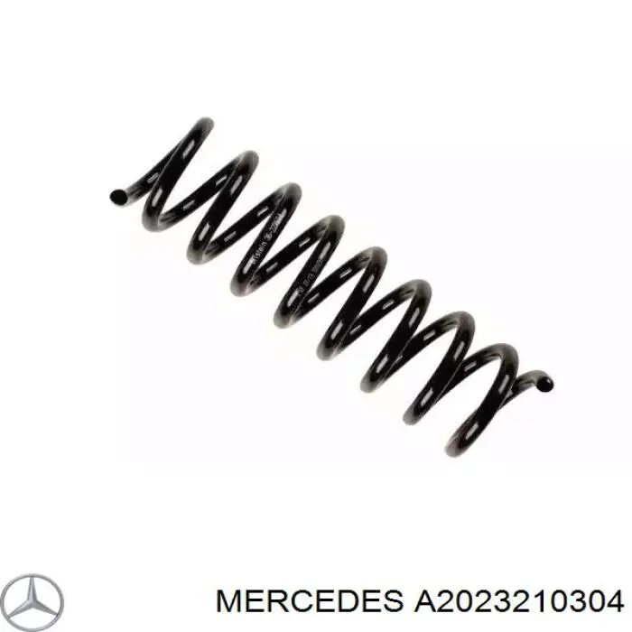 Mola dianteira Mercedes A2023210304 preço, a partir de 65,50 USD