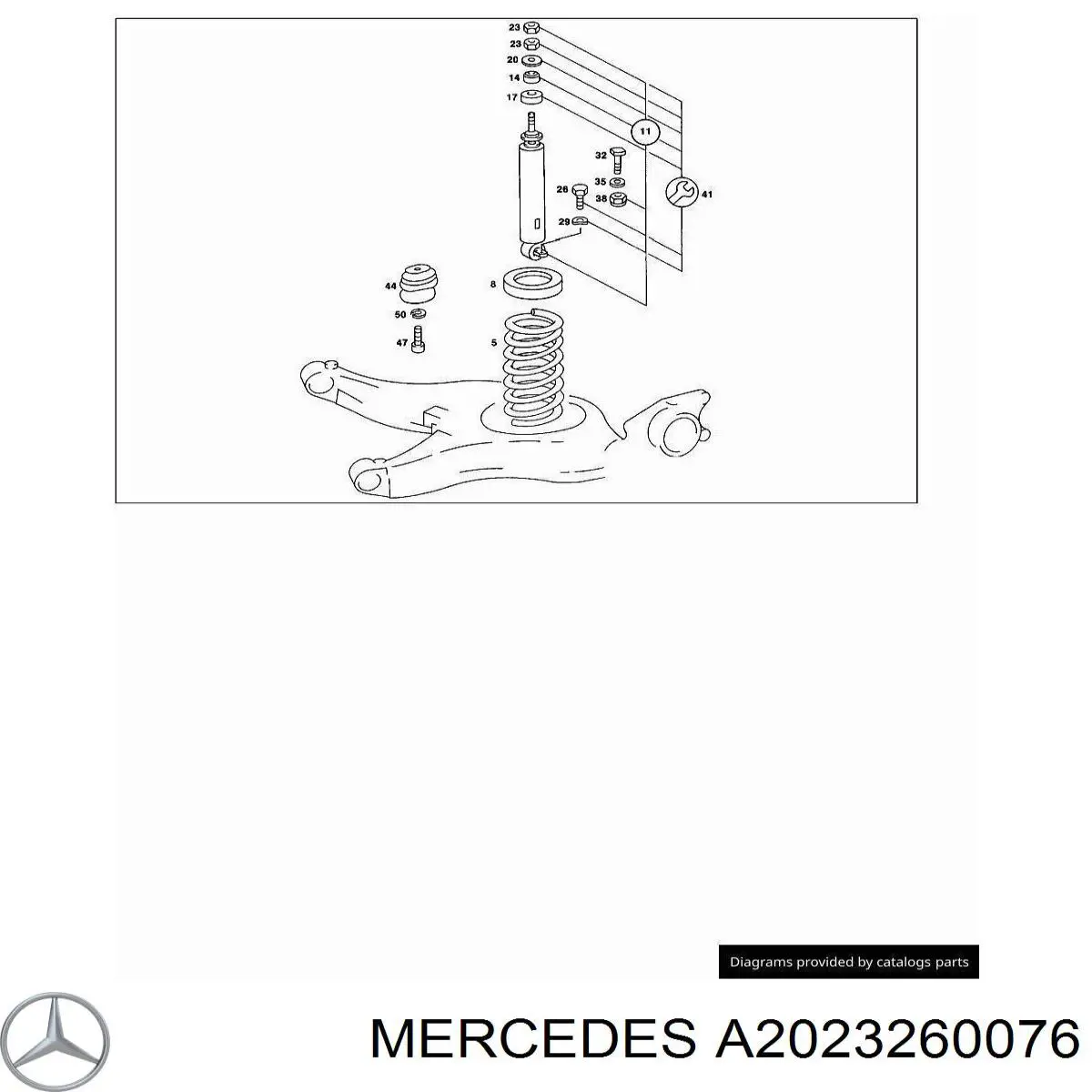 A2023260076 Mercedes 