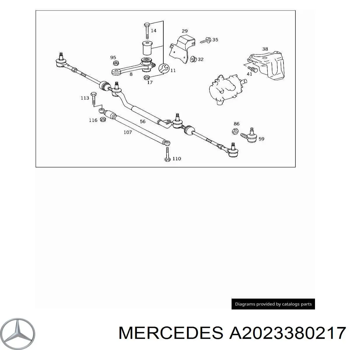 A0009910745 Mercedes 